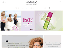 Tablet Screenshot of montibello.com